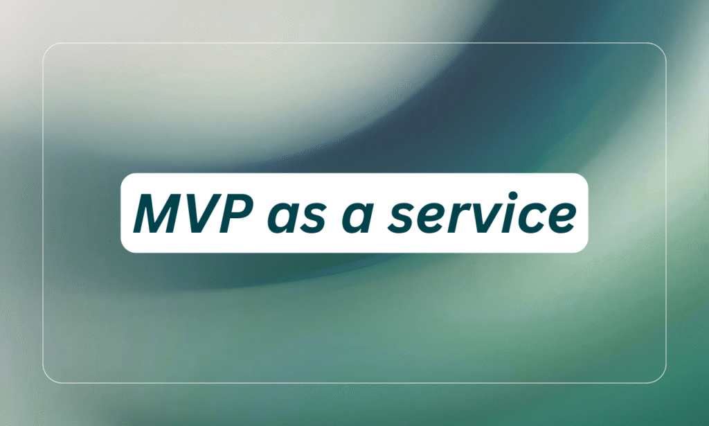 MVP as a service | Corpela